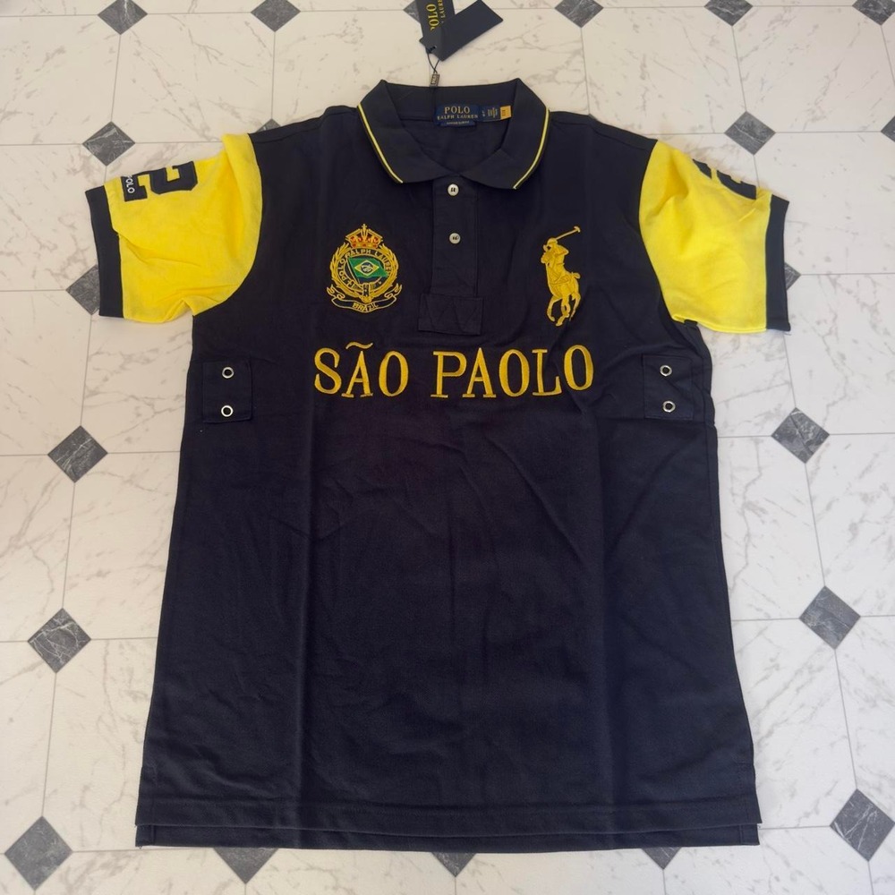 Polo Ralph Lauren‎ Sao Paolo Country Polo Shirt L NWT Size L